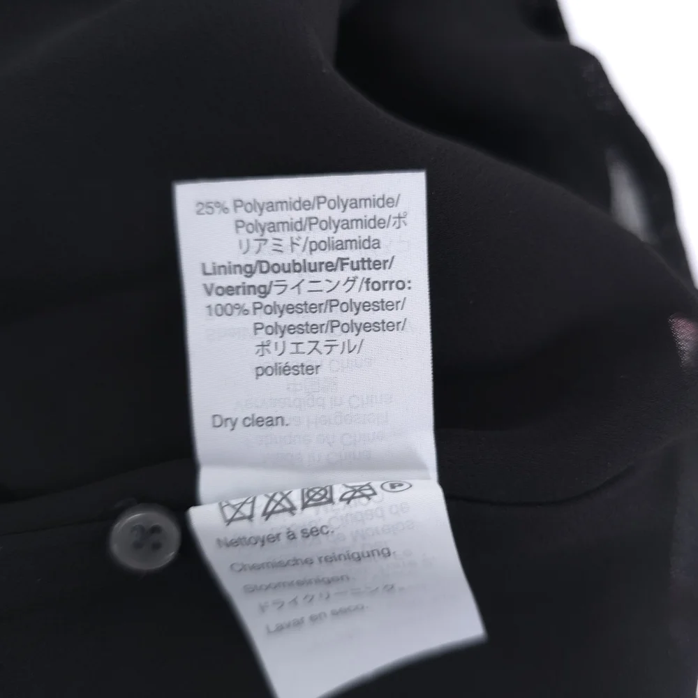 J. Crew Velvet Black Sleeveless Tank Size 8